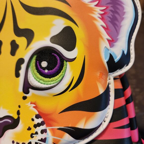 Loungefly Lisa Frank Forrest Cosplay Mini Backpack Matching Wallet Set - Picture 13 of 15